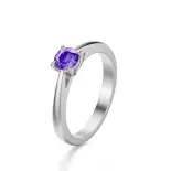 Pierścionek z tanzanitem białe złoto AJPZ_009 Pierścionek z tanzanitem białe złoto AJPZ_009